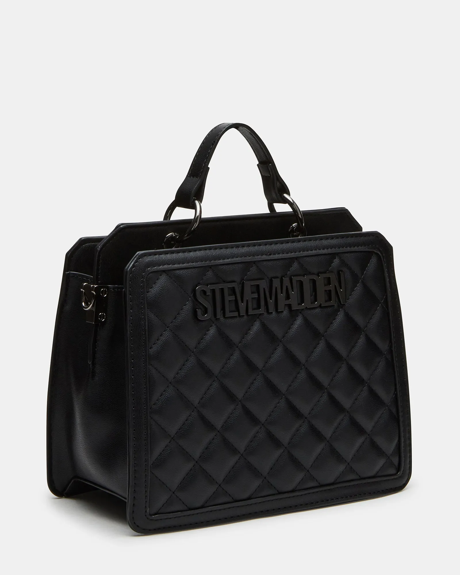 EVELYN BAG BLACK QUILTED sold by Steve Madden product image thumbnail 3