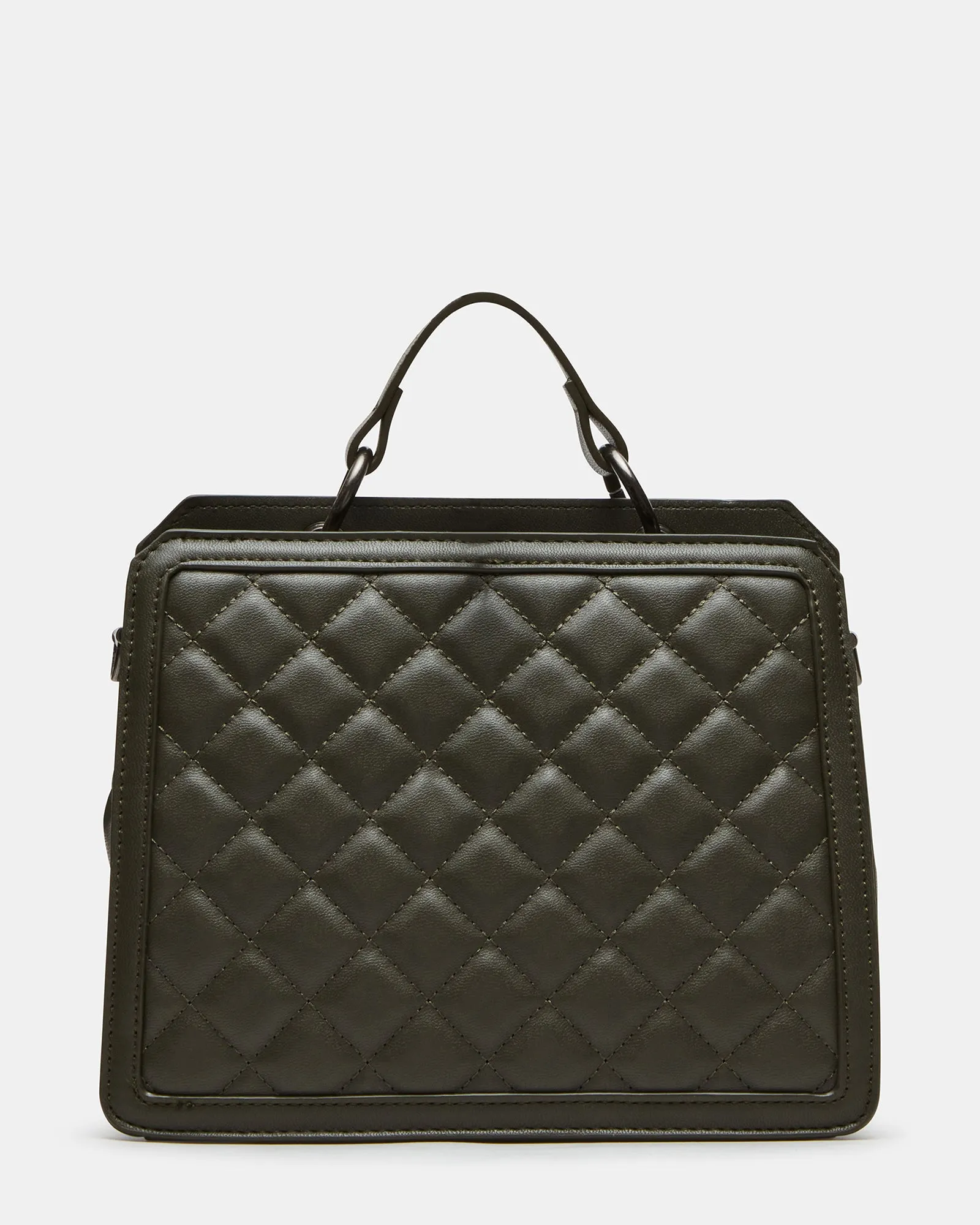 EVELYN BAG OLIVE QUILTED sold by Steve Madden product image thumbnail 5