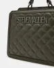 EVELYN BAG OLIVE QUILTED sold by Steve Madden