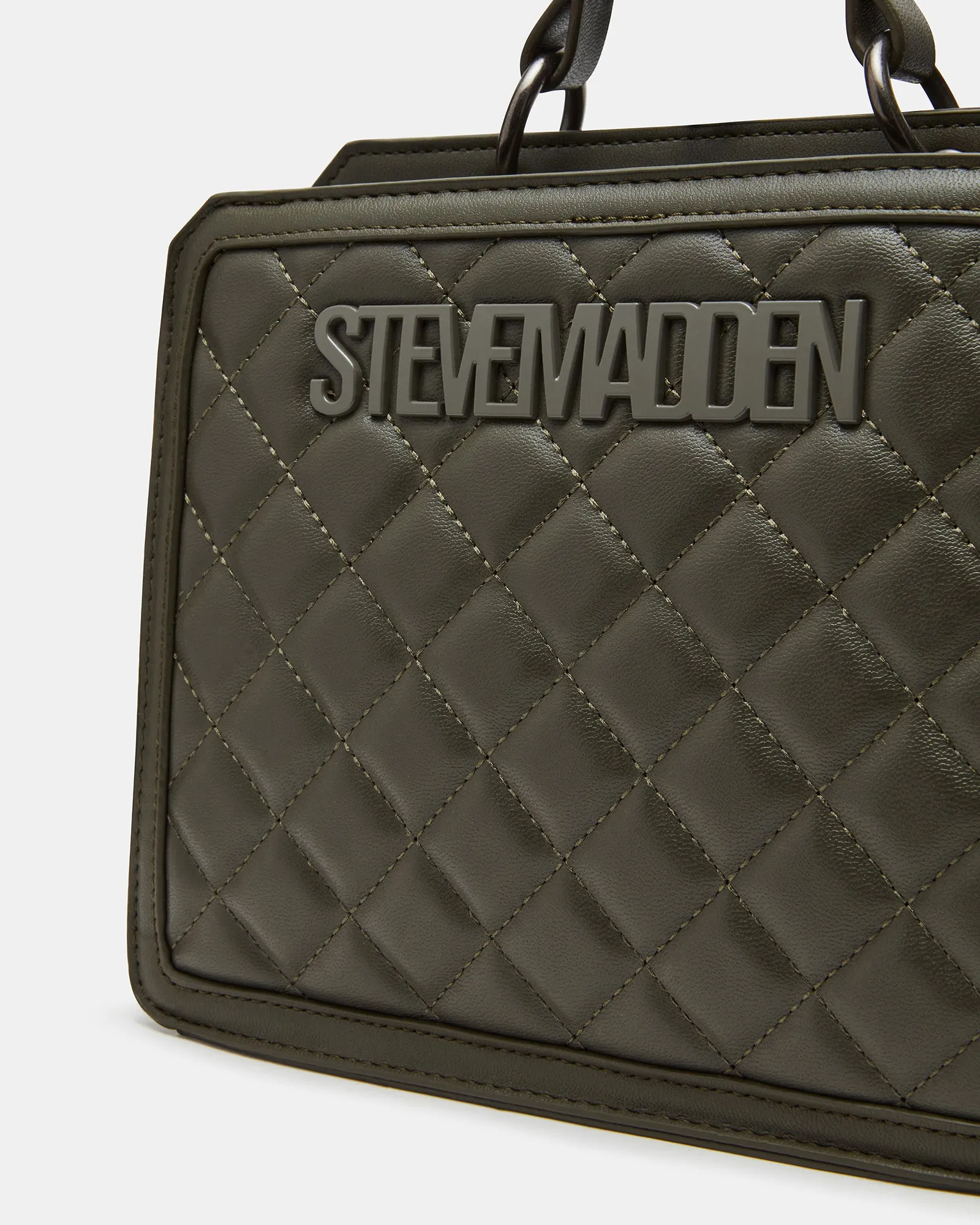 EVELYN BAG OLIVE QUILTED sold by Steve Madden product image thumbnail 2