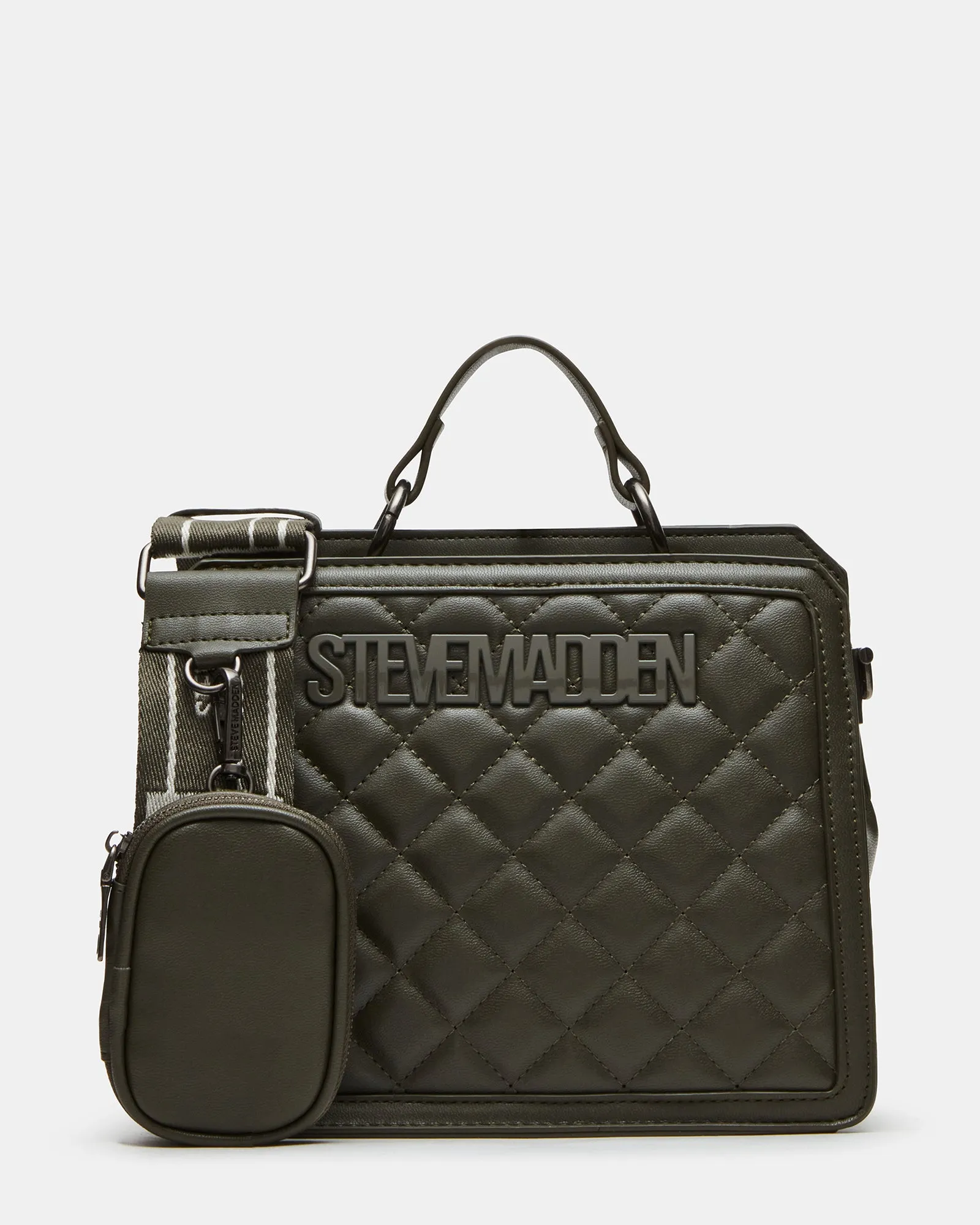 EVELYN BAG OLIVE QUILTED sold by Steve Madden