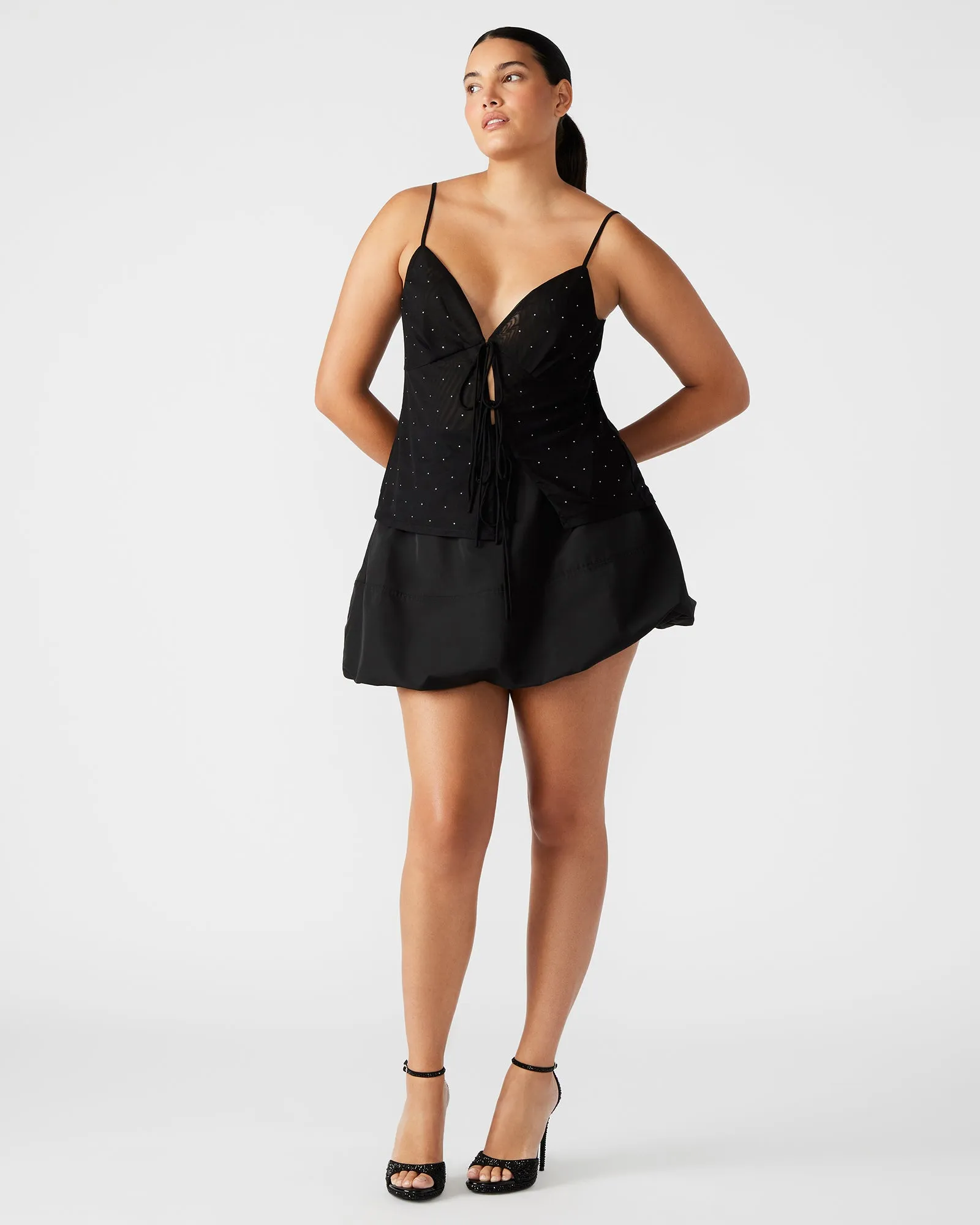 LUCA SKIRT BLACK sold by Steve Madden product image thumbnail 2