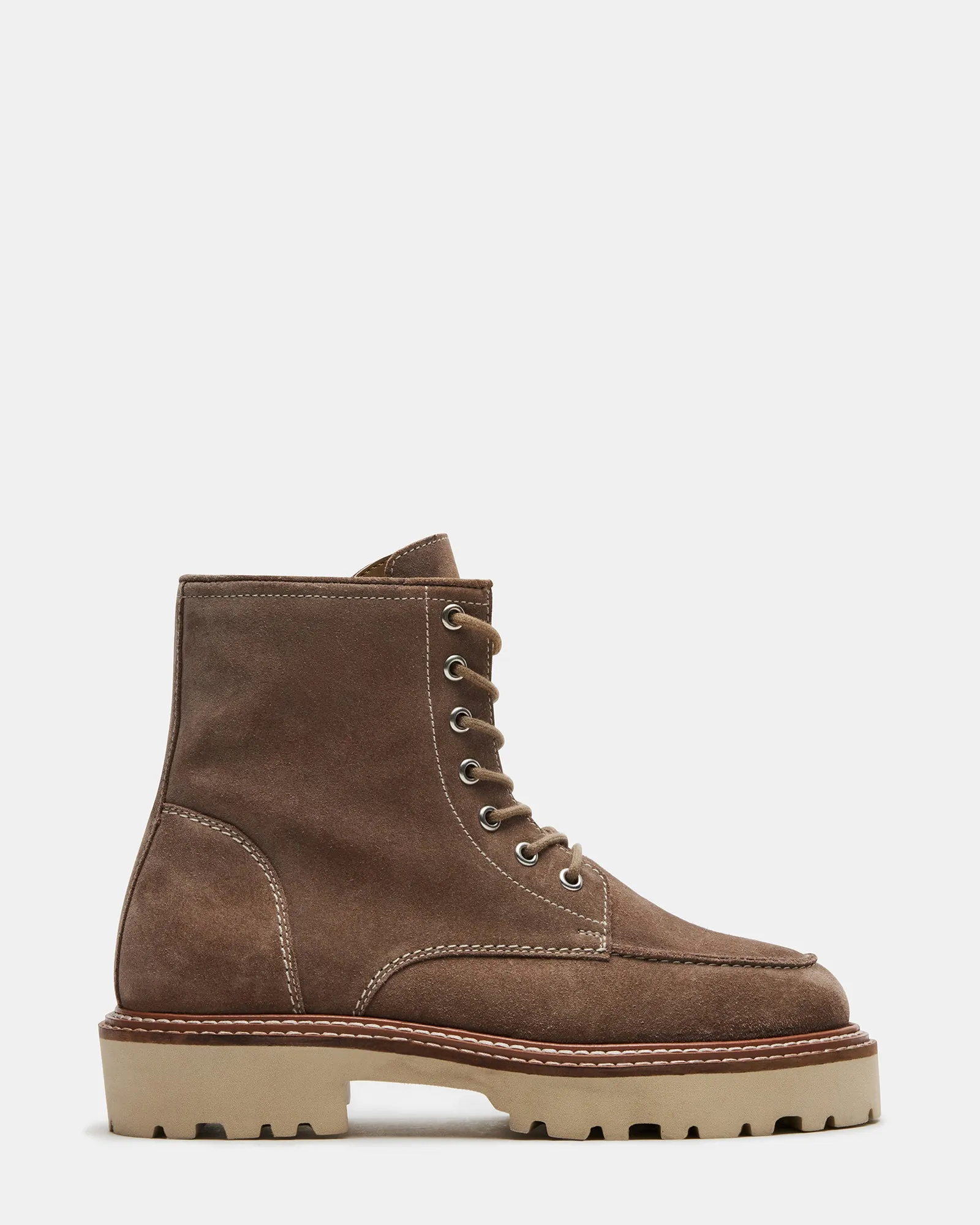 FOREST TAUPE SUEDE sold by Steve Madden