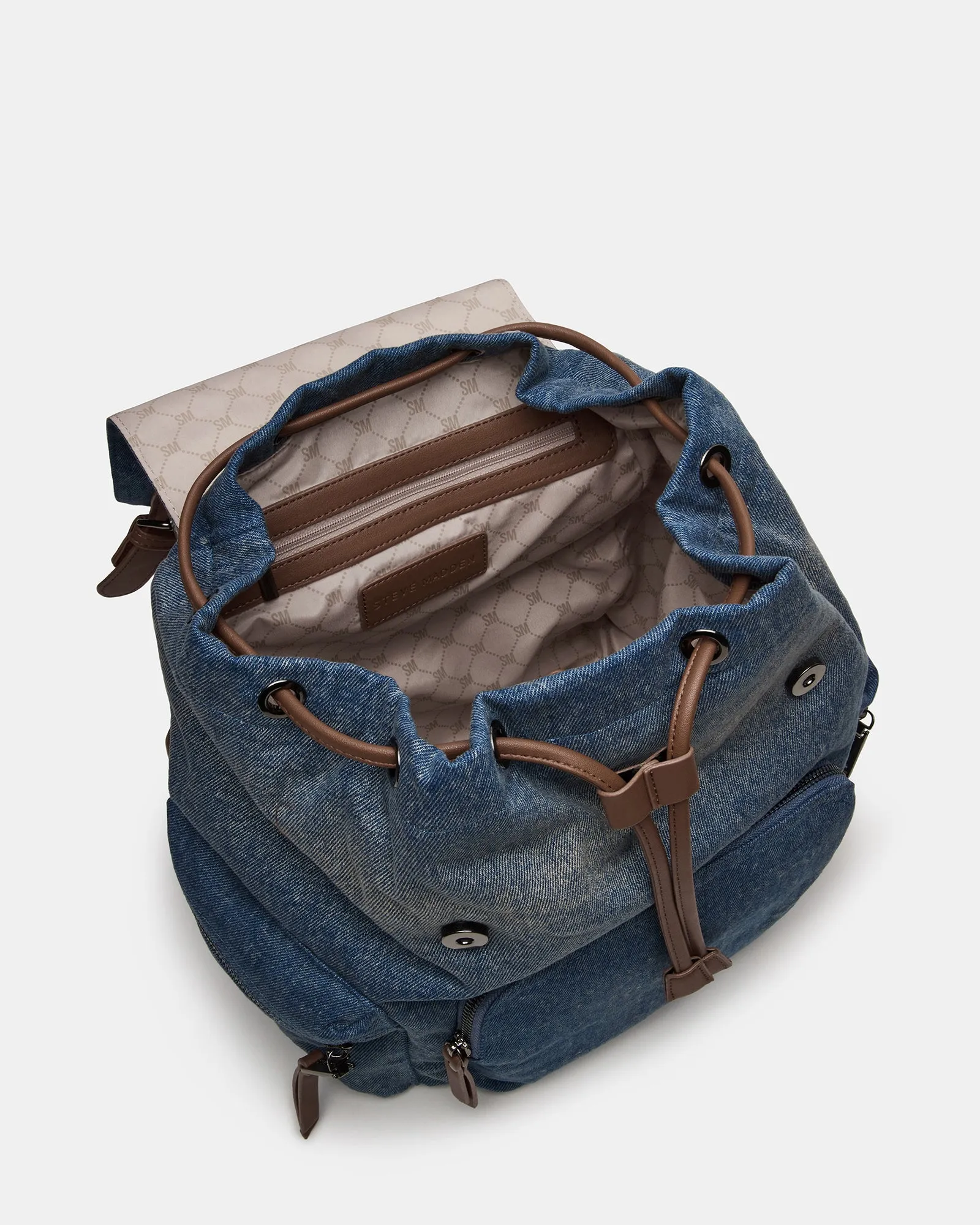 SOLLY BAG DENIM FABRIC sold by Steve Madden product image thumbnail 4