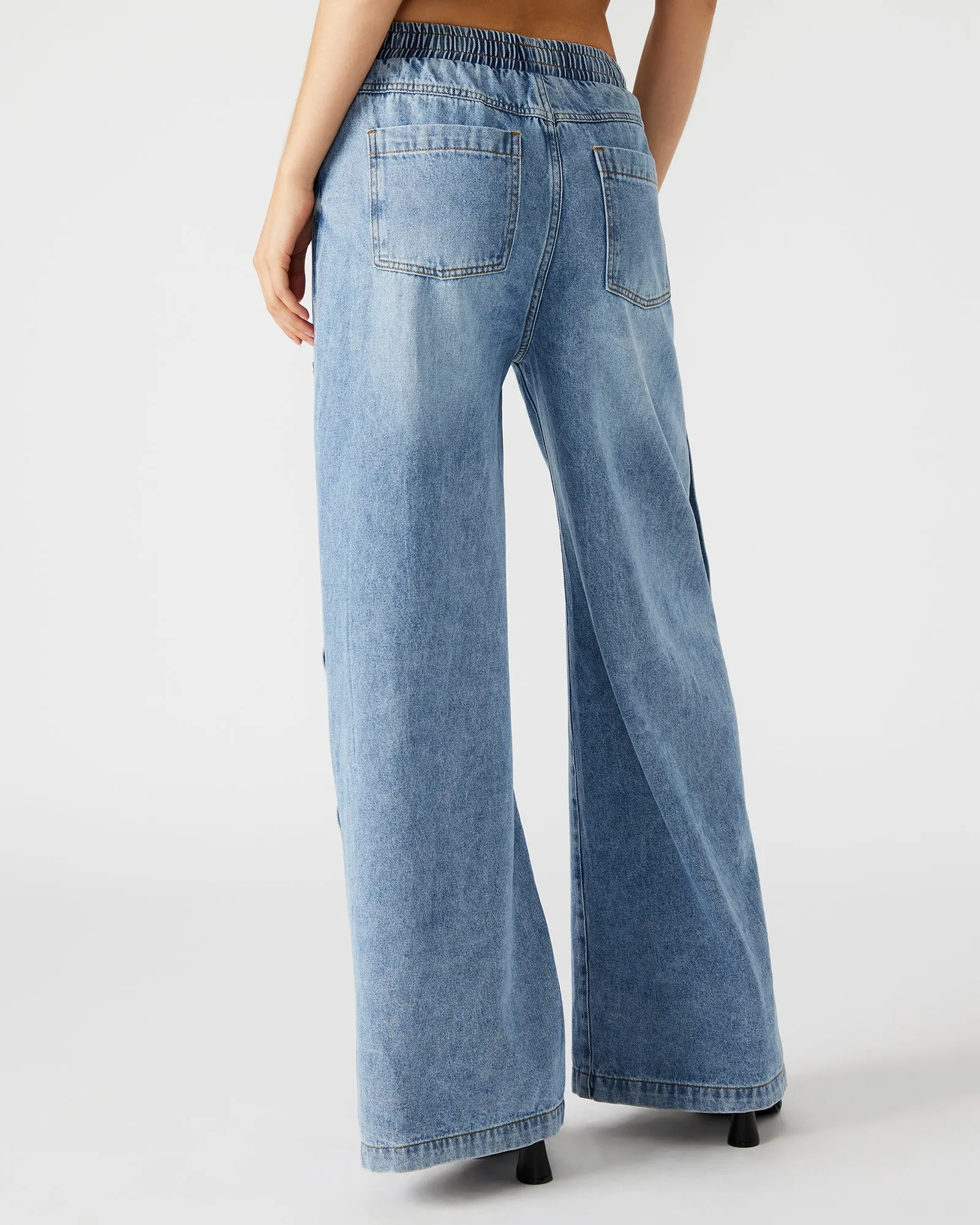 KEENIE DENIM PANT sold by Steve Madden product image thumbnail 3