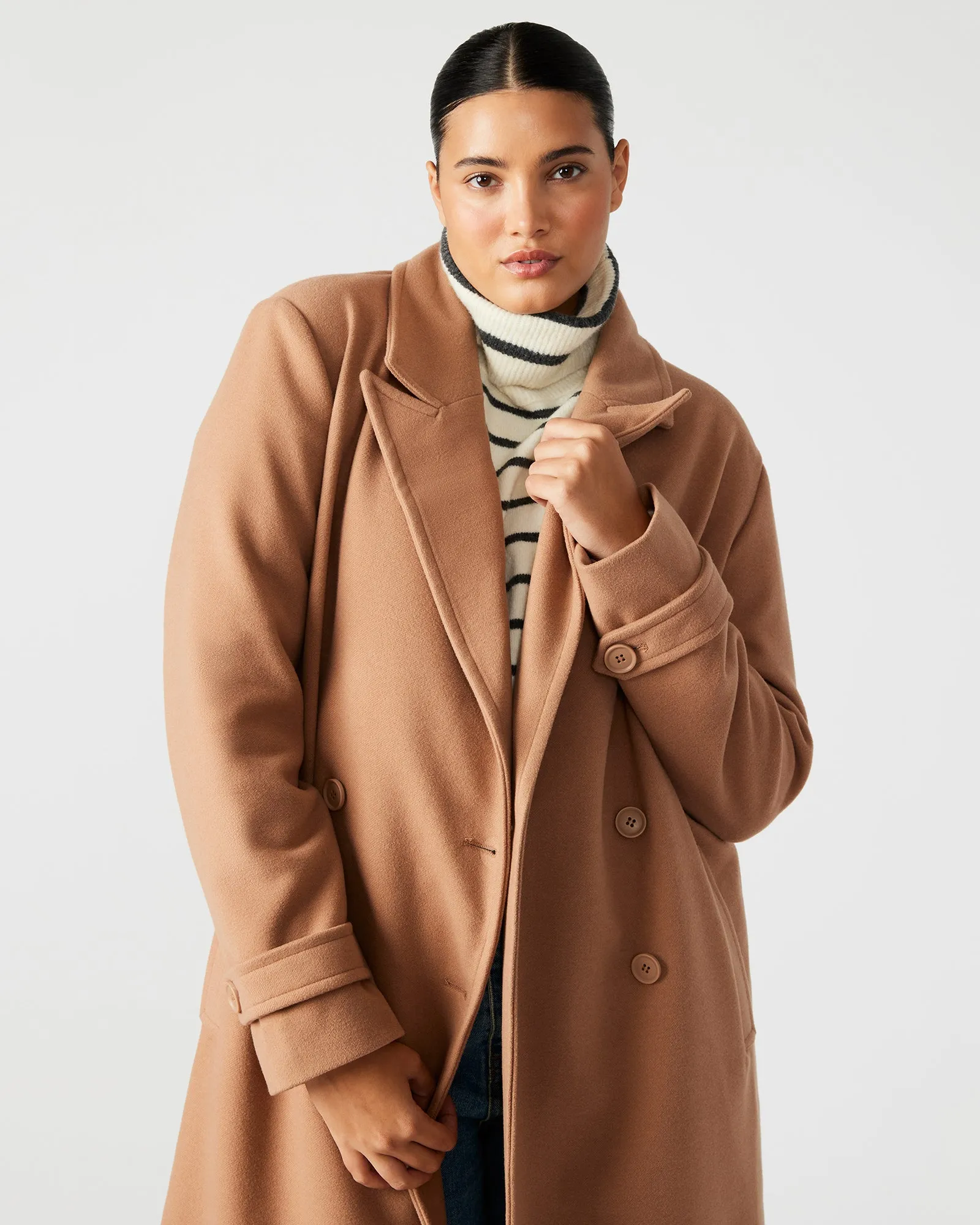 PRINCE COAT CAMEL sold by Steve Madden product image thumbnail 3