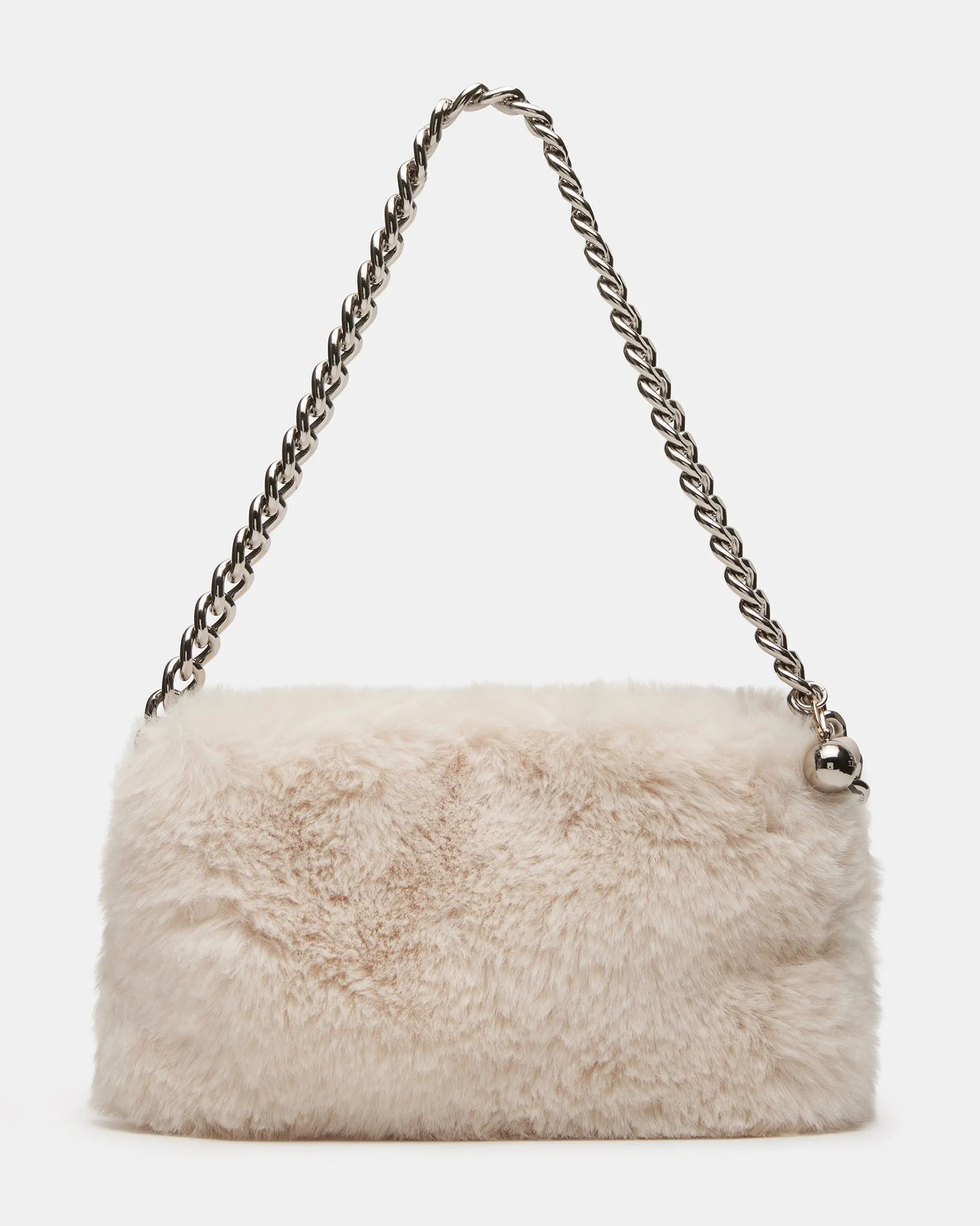 FUZZ BAG CREAM FABRIC sold by Steve Madden