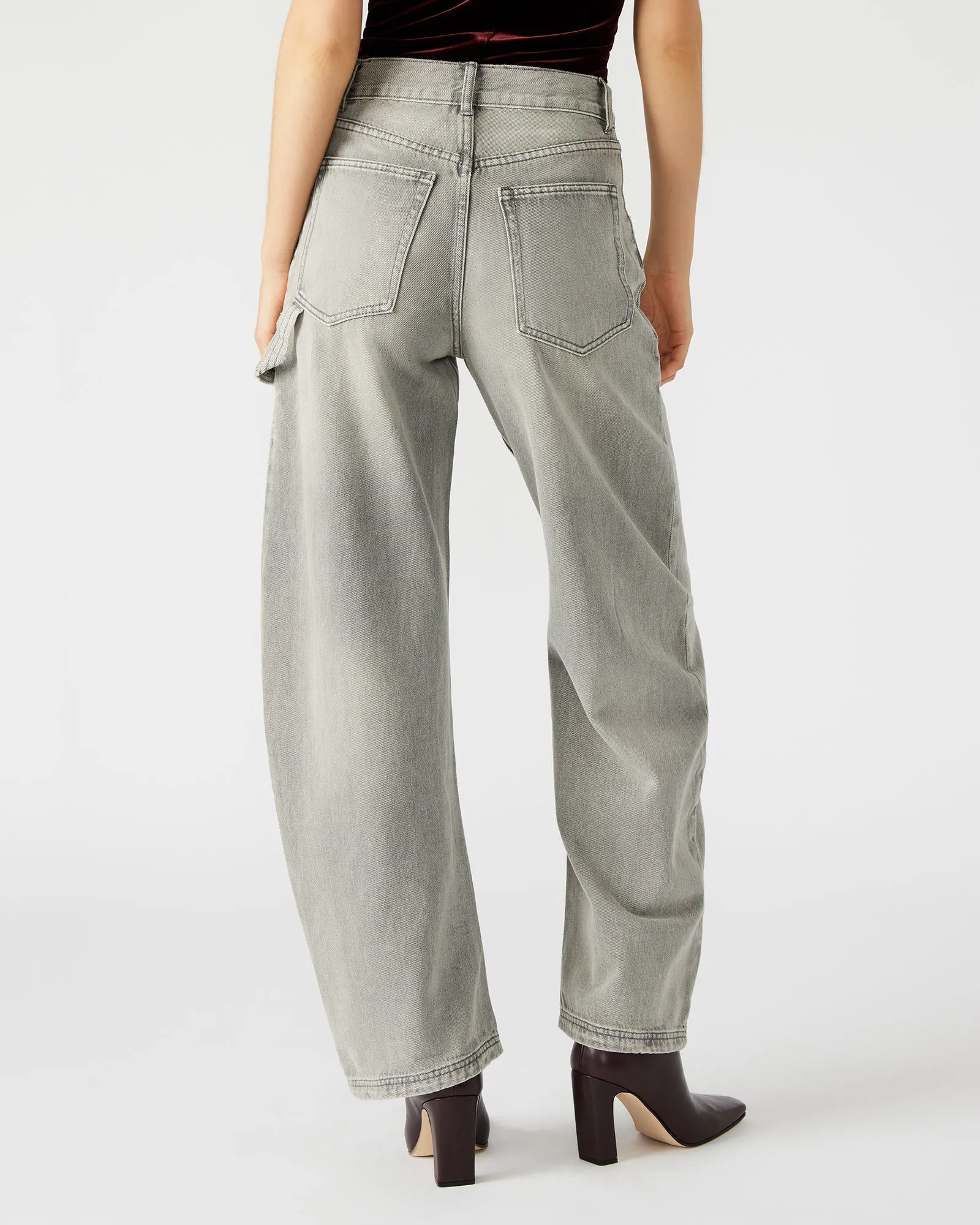 HANSEN PANT LIGHT GREY sold by Steve Madden product image thumbnail 3