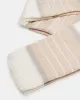 STRIPED OBLONG SCARF NATURAL sold by Steve Madden