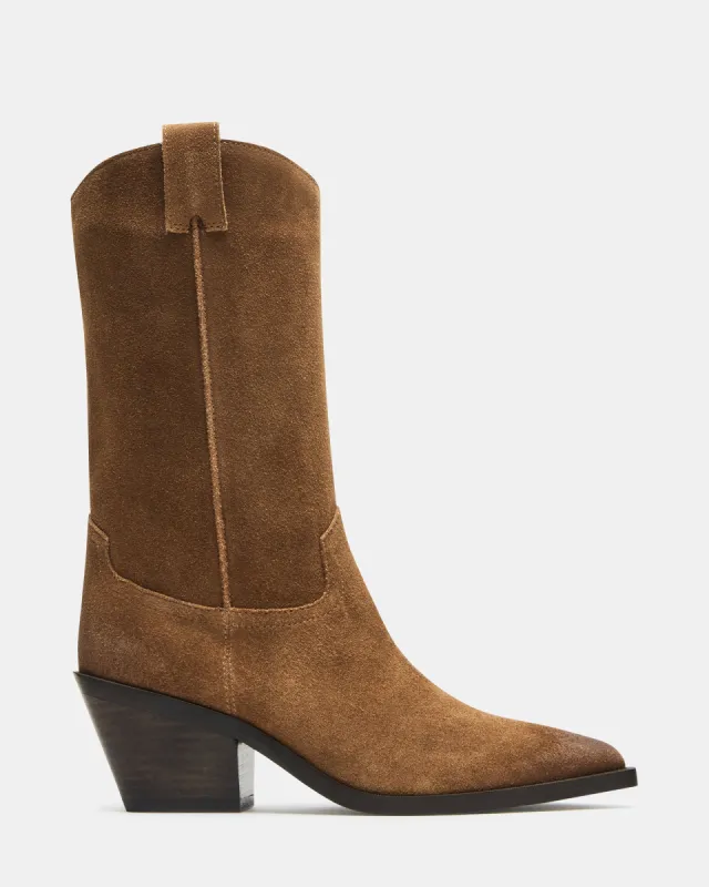 STETSON CHESTNUT SUEDE sold by Steve Madden