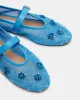DREAMING TURQUOISE EMBELLISHED sold by Steve Madden