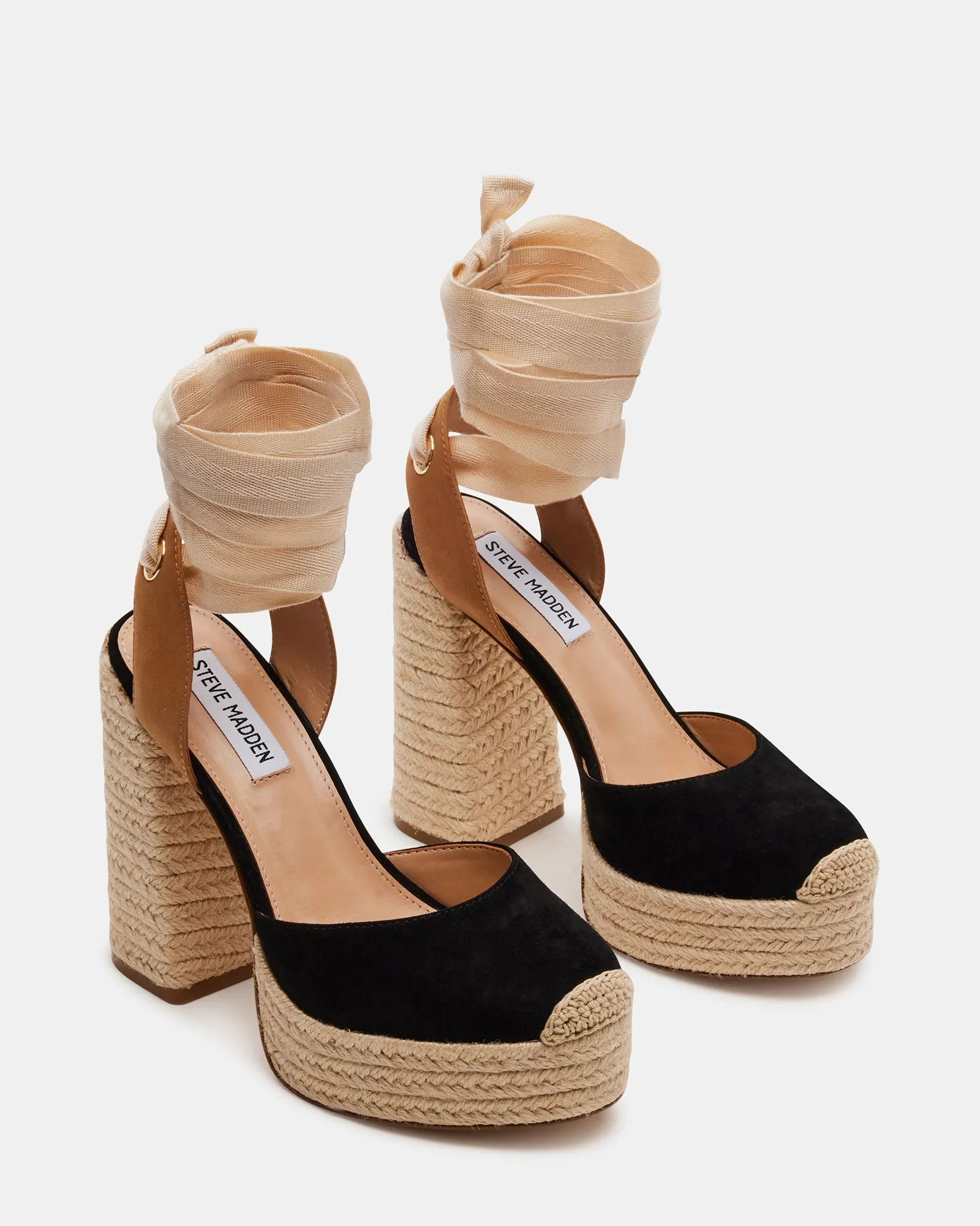 LUVLEY BLACK SUEDE sold by Steve Madden product image thumbnail 2