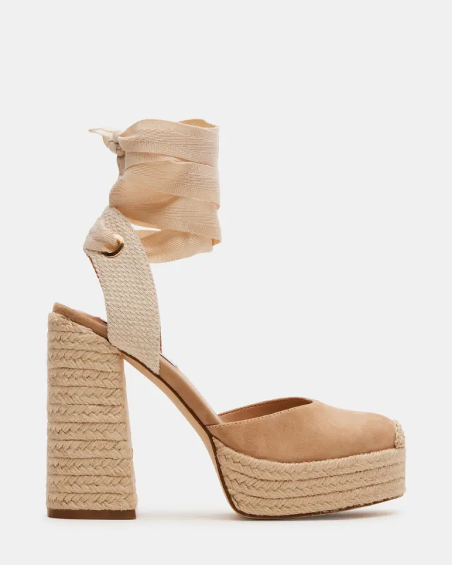 LUVLEY TAN SUEDE sold by Steve Madden