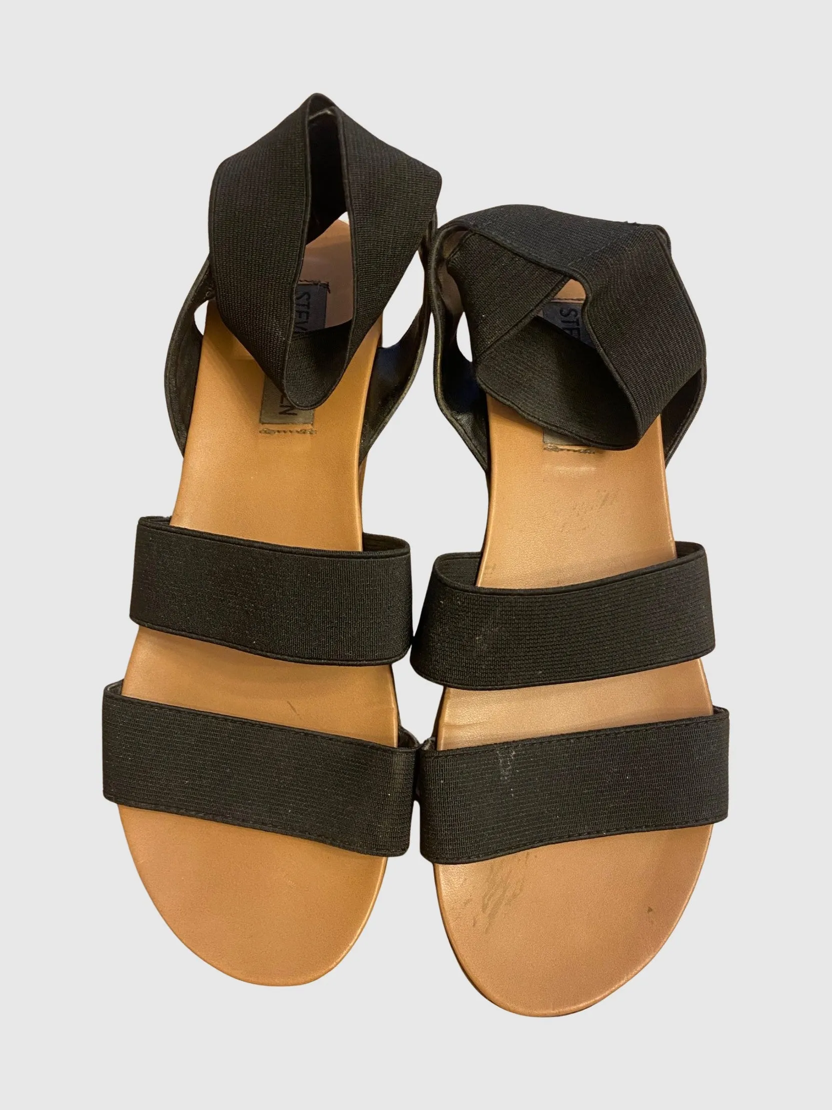 VONTE BLACK SANDALS - SM REBOOTED sold by Steve Madden