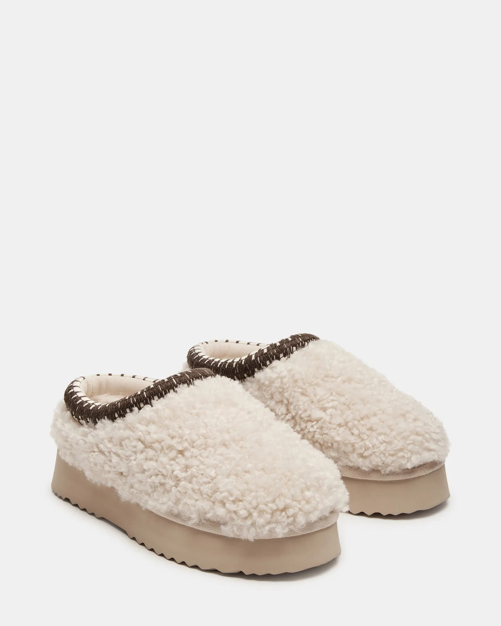 SELENA FAUX SHEARLING NATURAL sold by Steve Madden product image thumbnail 2