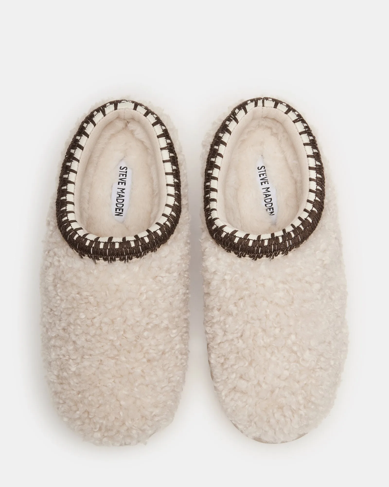 SELENA FAUX SHEARLING NATURAL sold by Steve Madden product image thumbnail 4