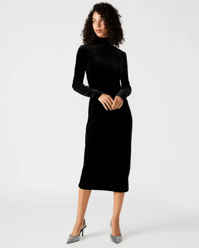 SKYLER DRESS BLACK sold by Steve Madden