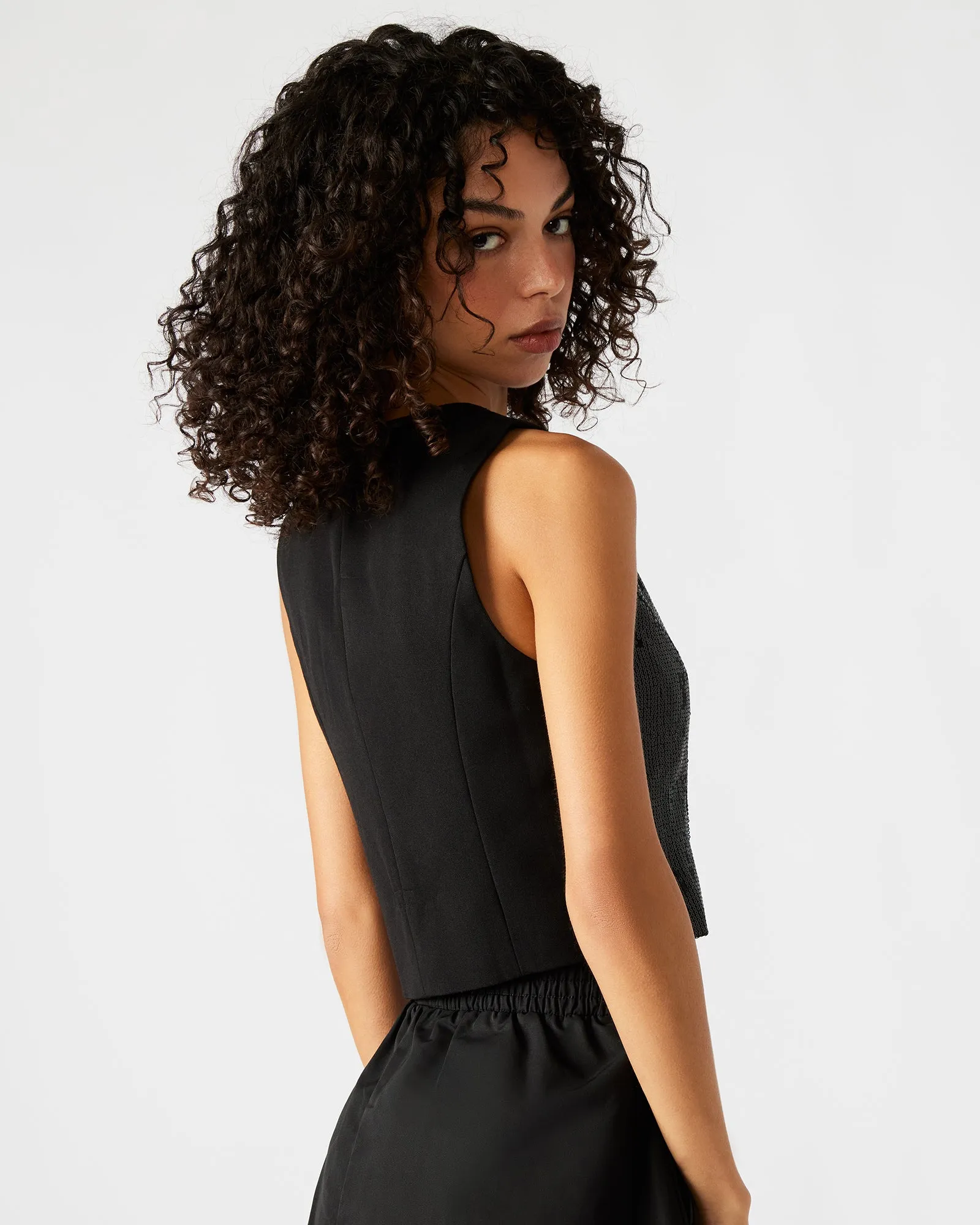 BUA VEST BLACK sold by Steve Madden product image thumbnail 4