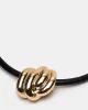 KNOT NECKLACE GOLD sold by Steve Madden