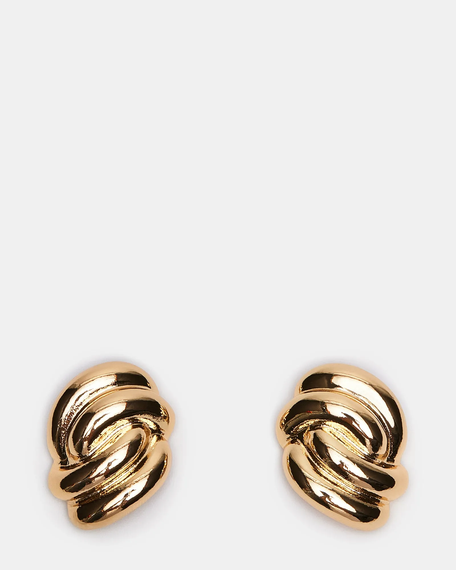 KNOT EARRINGS GOLD sold by Steve Madden
