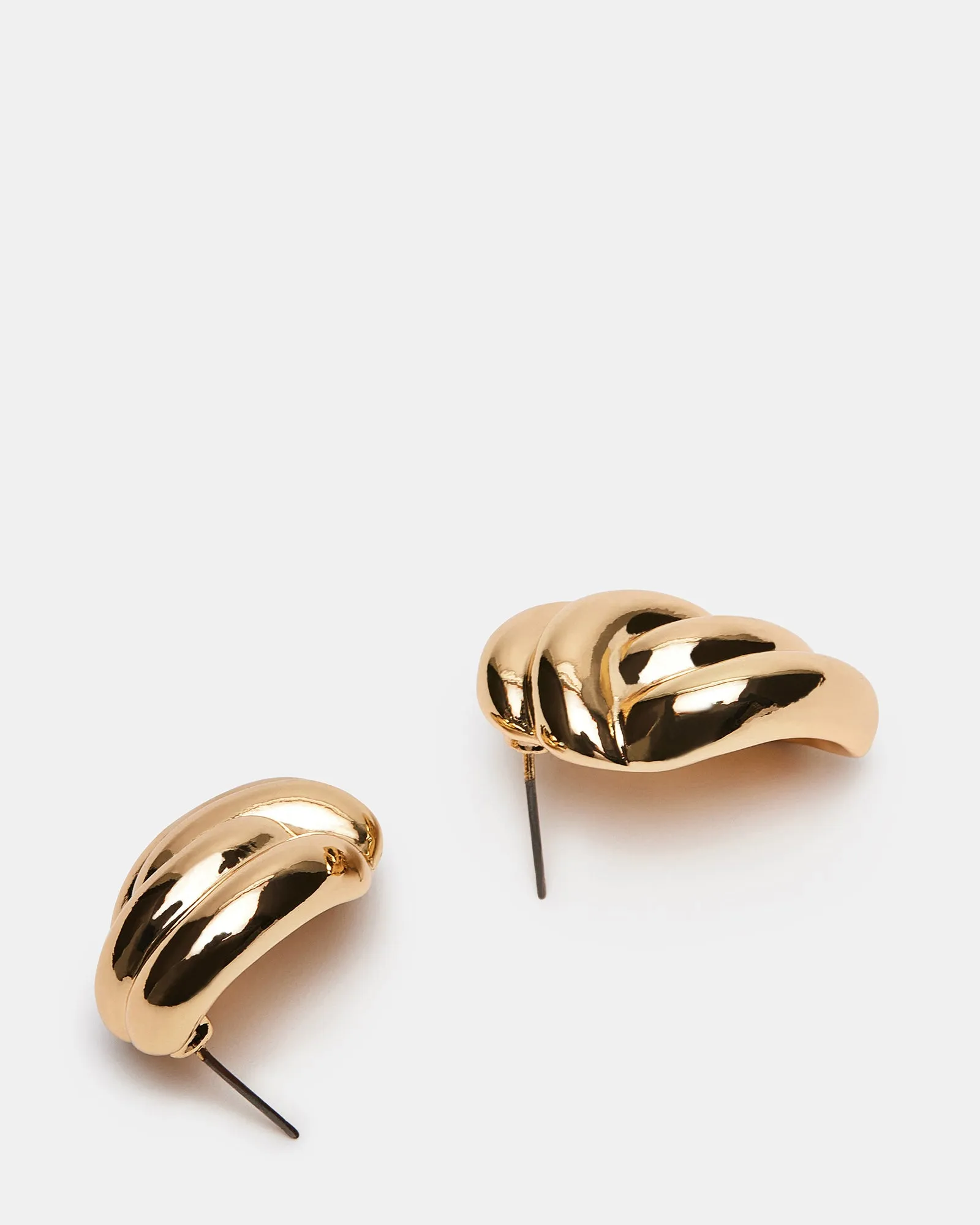 KNOT EARRINGS GOLD sold by Steve Madden product image thumbnail 3