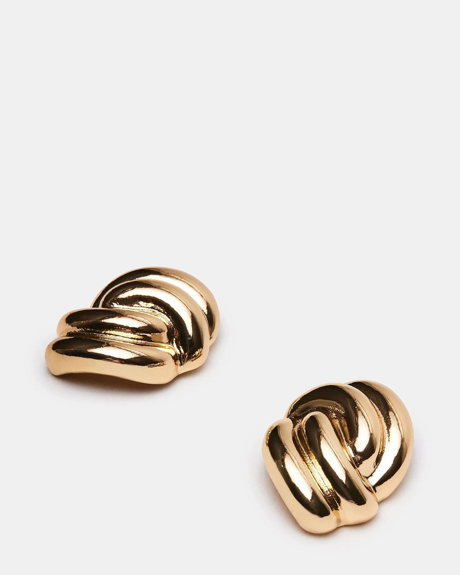 KNOT EARRINGS GOLD sold by Steve Madden product image thumbnail 2
