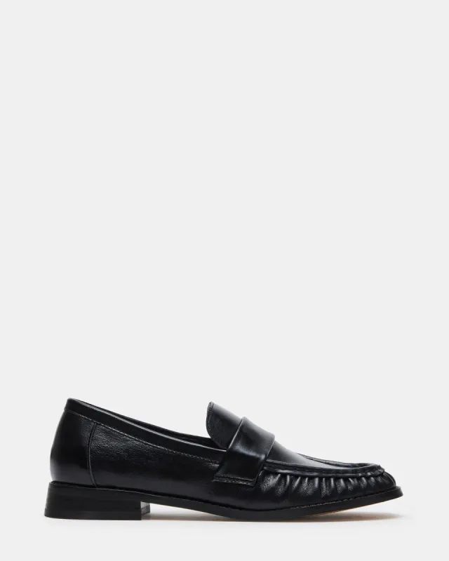 RIDLEY BLACK LEATHER - SM REBOOTED sold by Steve Madden