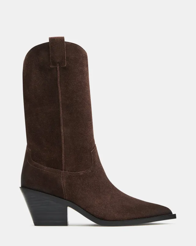 STETSON BROWN SUEDE sold by Steve Madden