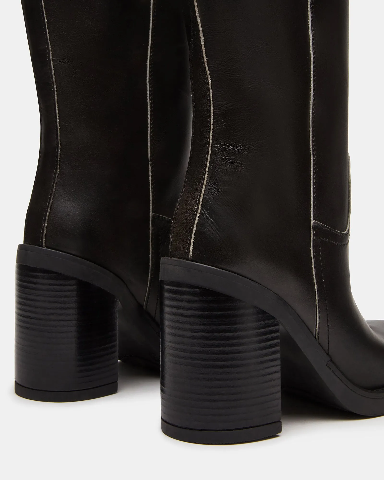 WESTLEY BLACK LEATHER sold by Steve Madden product image thumbnail 3