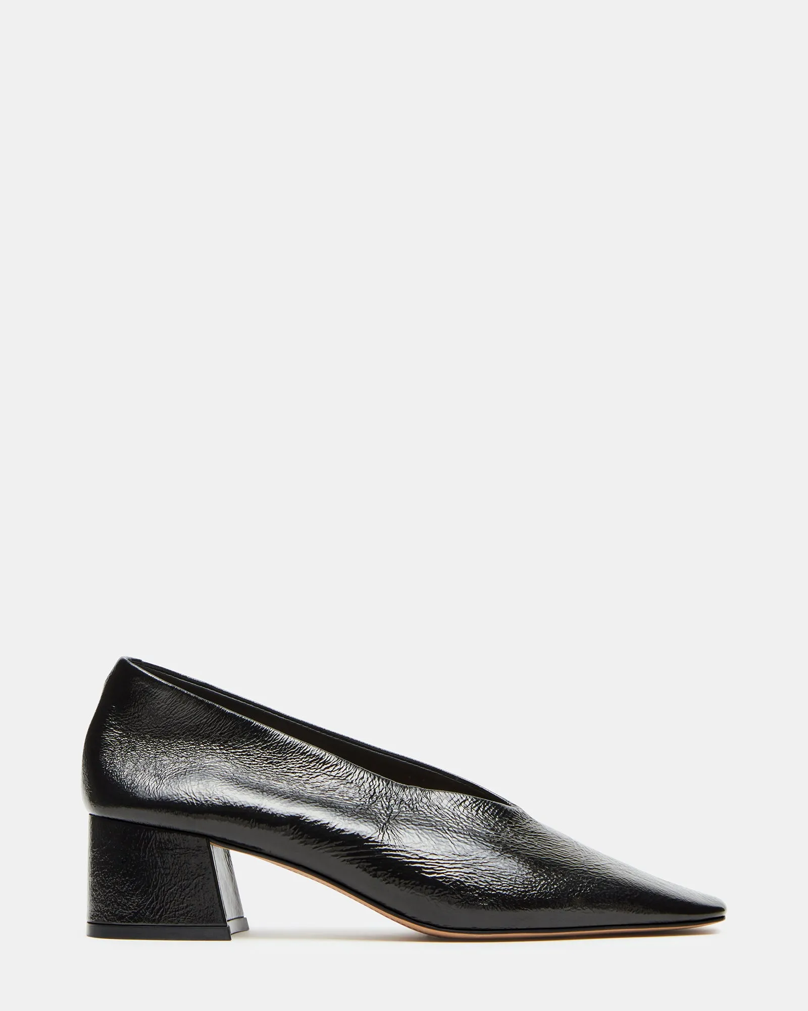 CLAUD BLACK PATENT LEATHER sold by Steve Madden