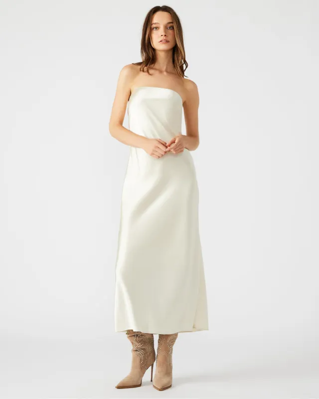 JESSAMINE DRESS IVORY sold by Steve Madden