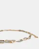 RHINESTONE ROPE CHAIN BELT GOLD sold by Steve Madden
