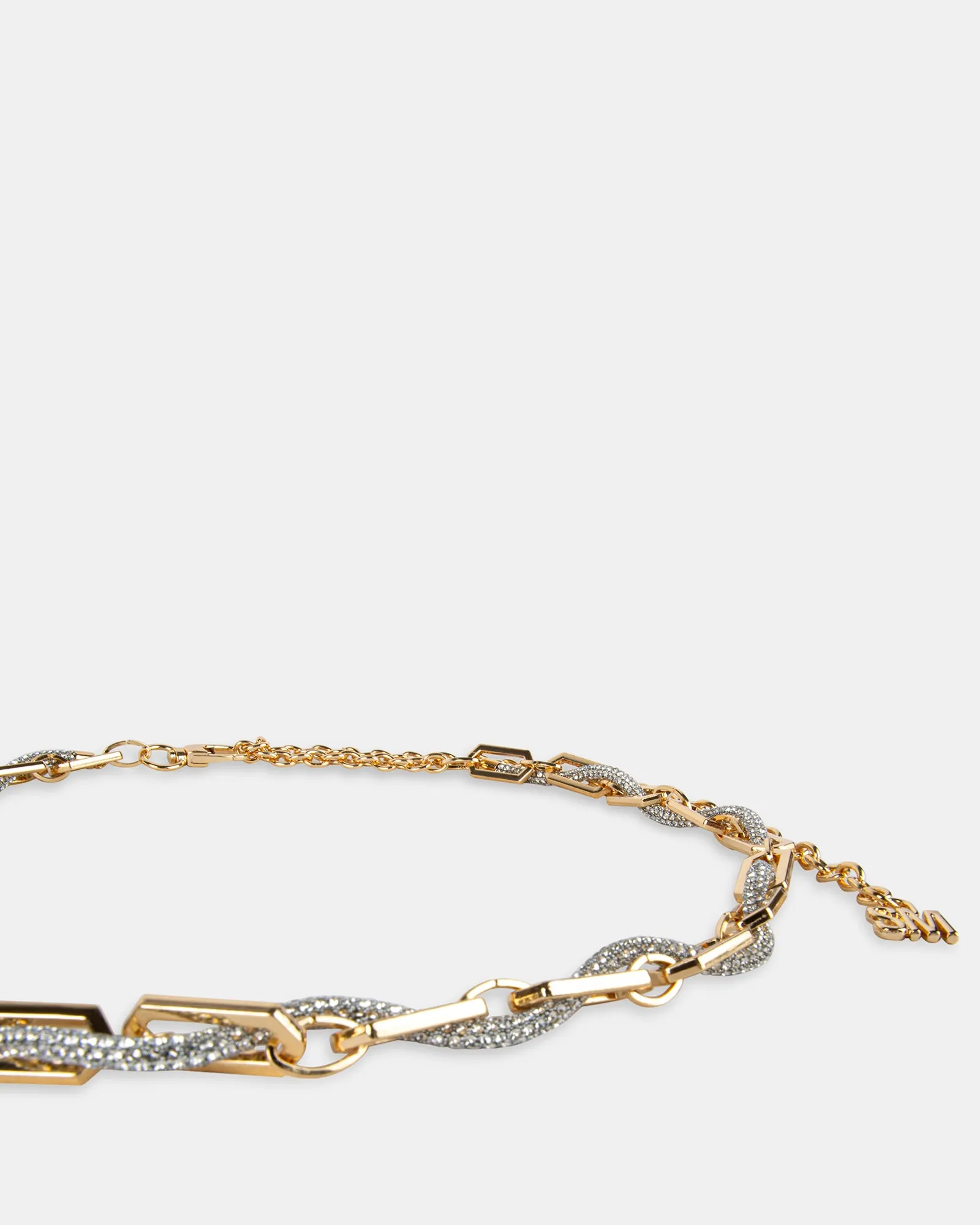 RHINESTONE ROPE CHAIN BELT GOLD sold by Steve Madden product image thumbnail 3