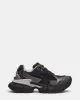 RAPID BLACK/WHITE sold by Steve Madden