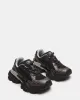 RAPID BLACK/WHITE sold by Steve Madden