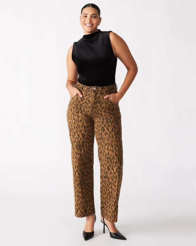 MAISE JEAN LEOPARD sold by Steve Madden