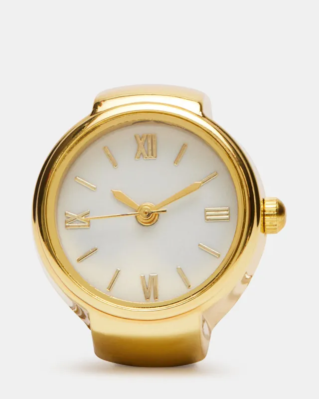 WATCH RING WHITE sold by Steve Madden