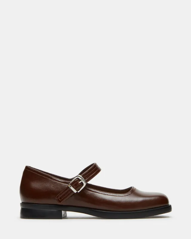 DELANCY BROWN LEATHER sold by Steve Madden