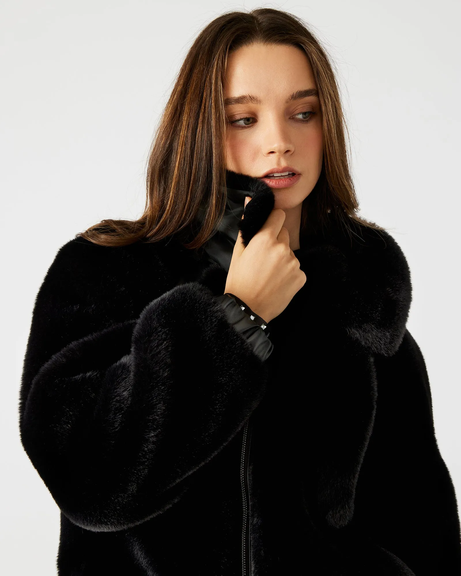 ZEPHRINE JACKET BLACK sold by Steve Madden product image thumbnail 2