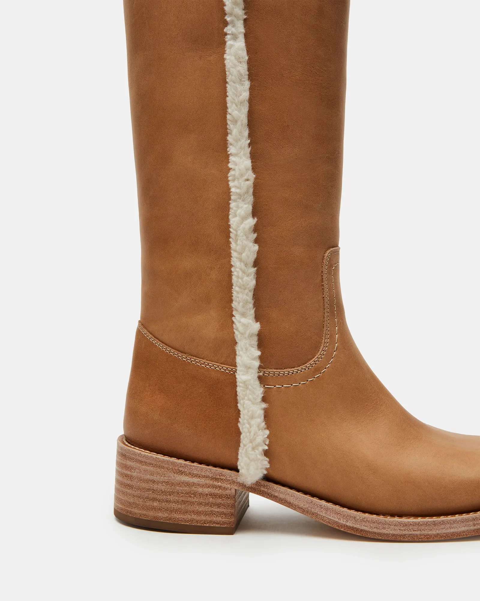 RIGGS FAUX FUR BANANA LEATHER sold by Steve Madden product image thumbnail 3