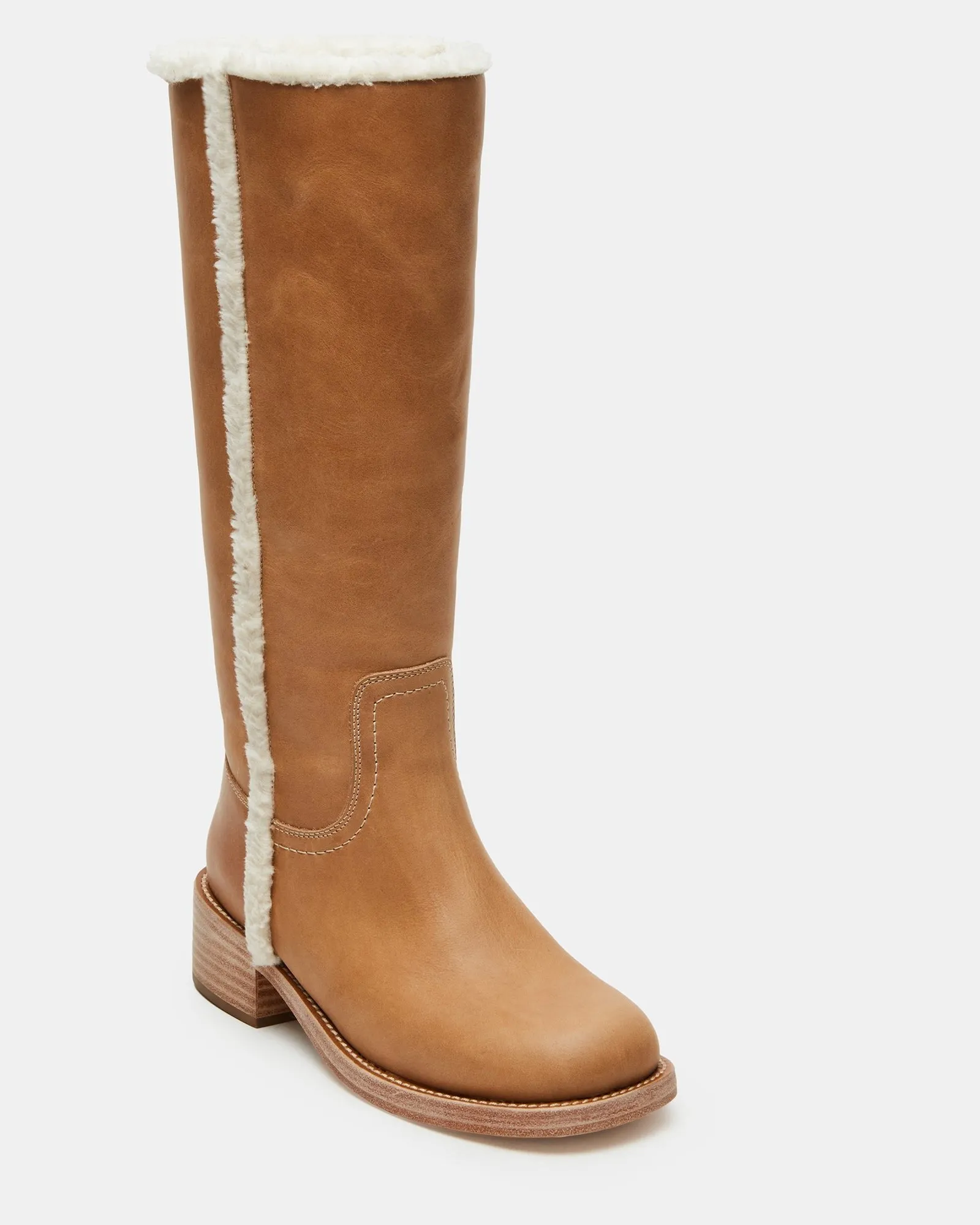 RIGGS FAUX FUR BANANA LEATHER sold by Steve Madden product image thumbnail 2