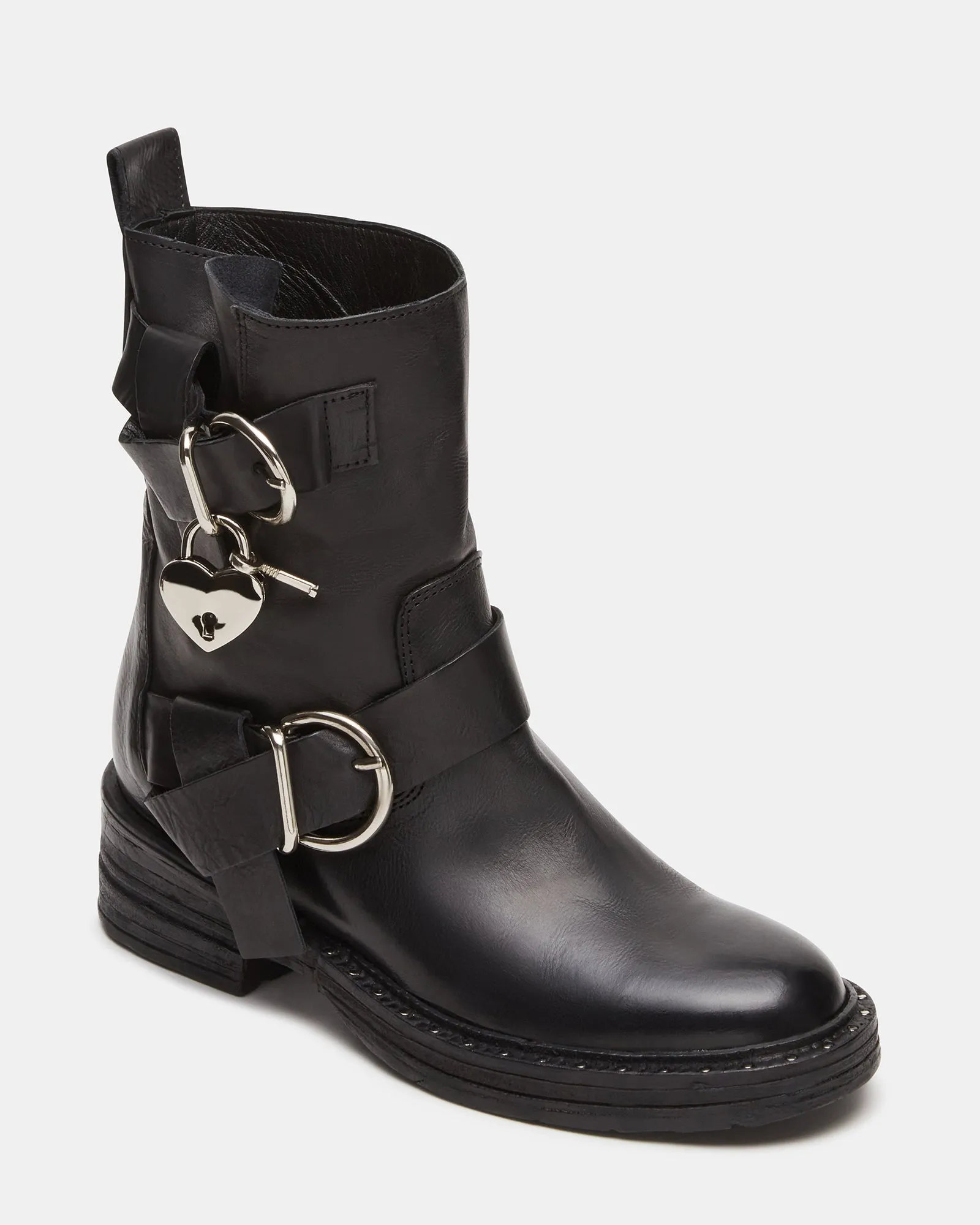 SMOKEY BLACK LEATHER sold by Steve Madden product image thumbnail 2