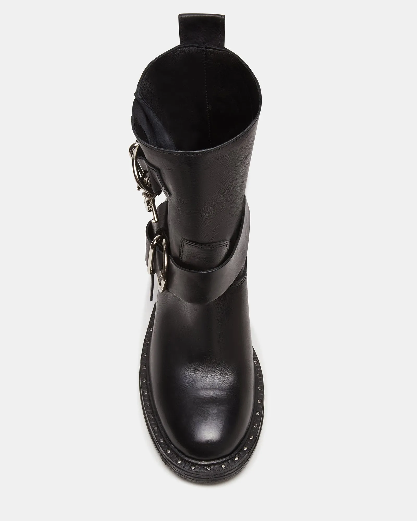 SMOKEY BLACK LEATHER sold by Steve Madden product image thumbnail 4