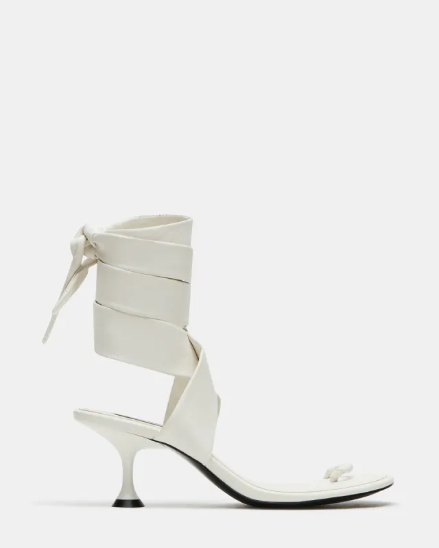SYMONE WHITE LEATHER sold by Steve Madden