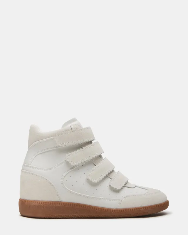MUSTANG WHITE SUEDE sold by Steve Madden