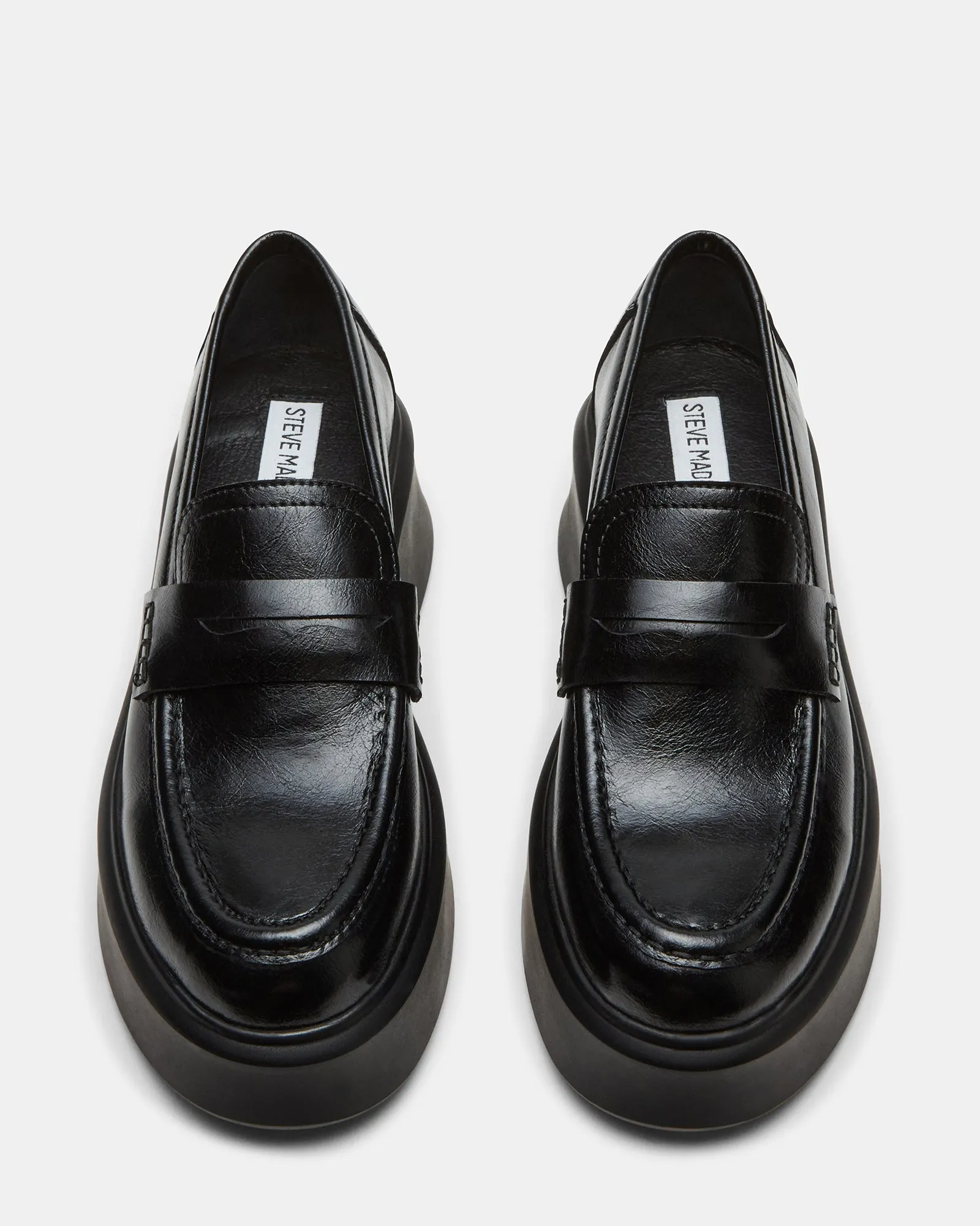 JUBAL BLACK LEATHER sold by Steve Madden product image thumbnail 4