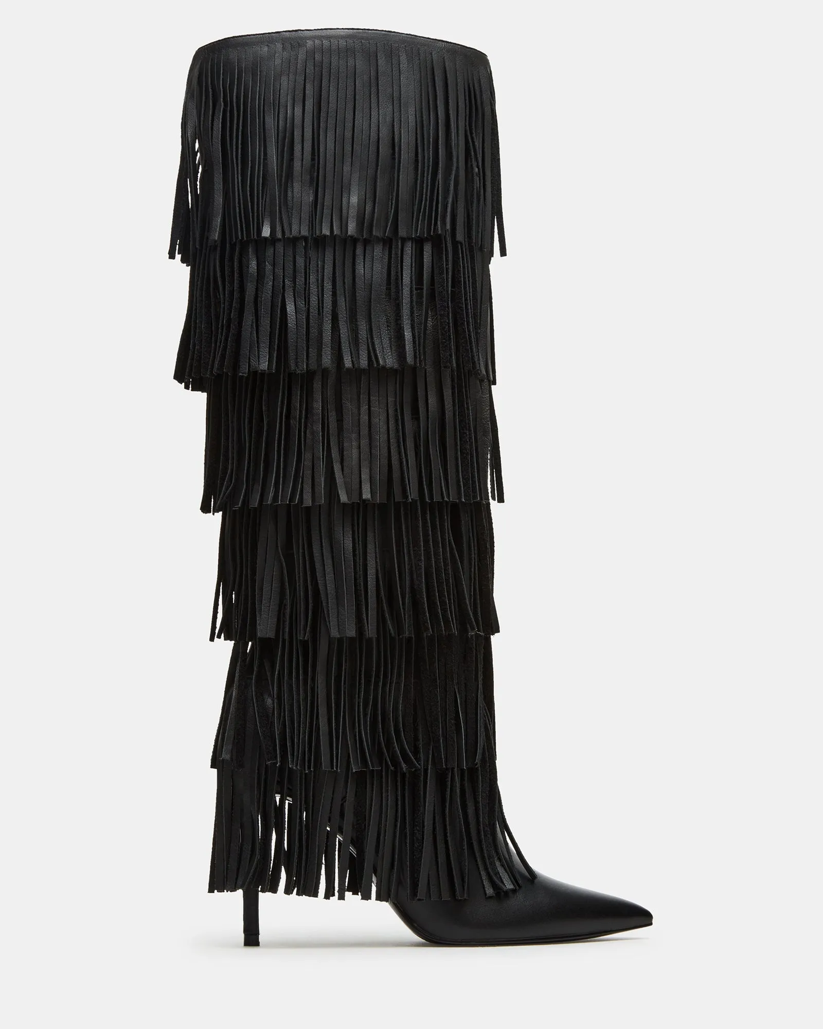 WANDERLUST BLACK LEATHER sold by Steve Madden