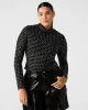MELVINA TOP BLACK sold by Steve Madden