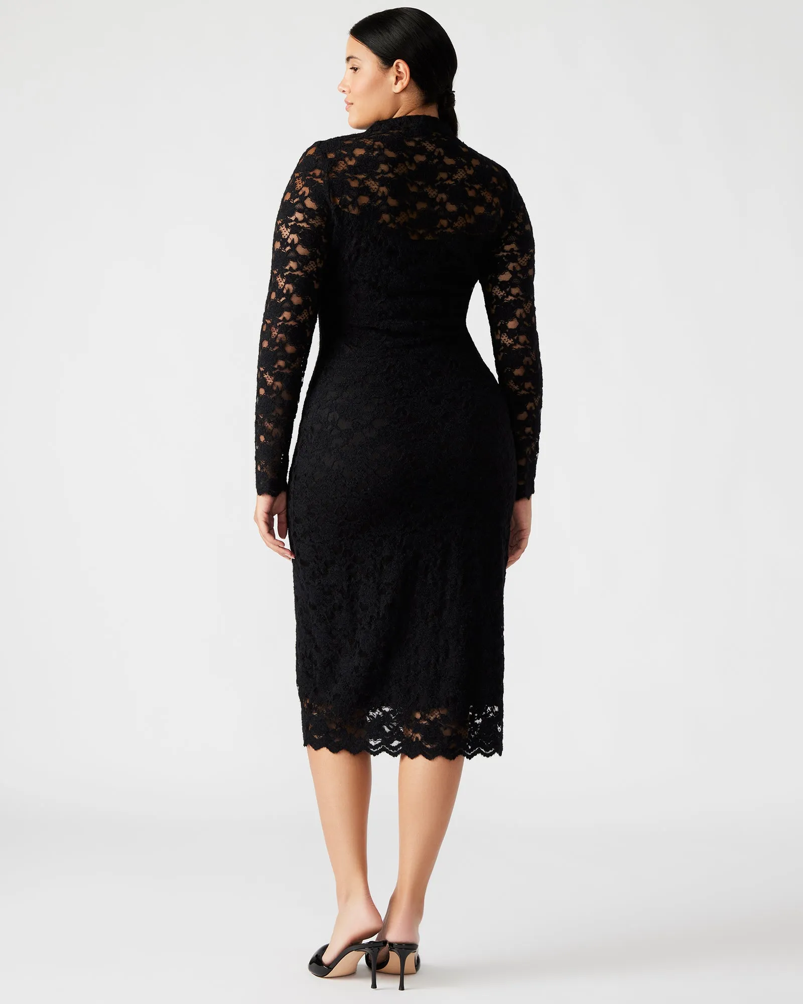VIVIENNE LACE DRESS BLACK sold by Steve Madden product image thumbnail 3