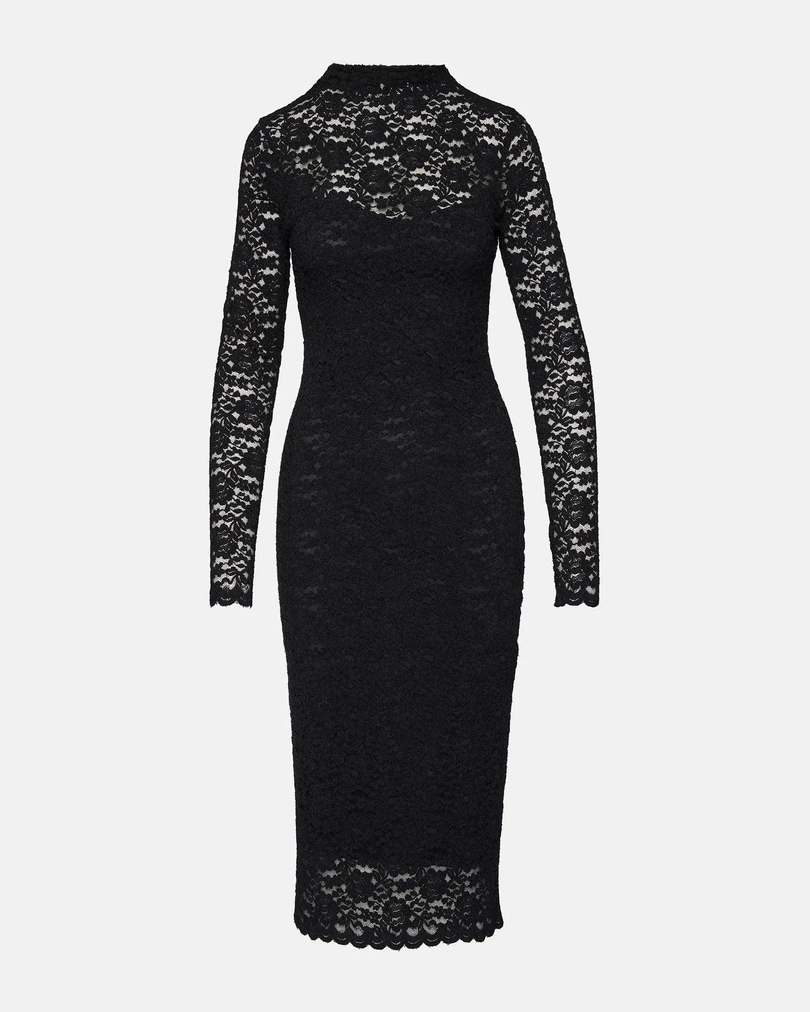 VIVIENNE LACE DRESS BLACK sold by Steve Madden product image thumbnail 4
